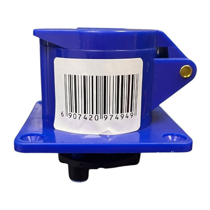 Enchufe Industrial Hembra Embutido FSL 2P+T 16A IP44 220-250V | Instalación Oculta Profesional