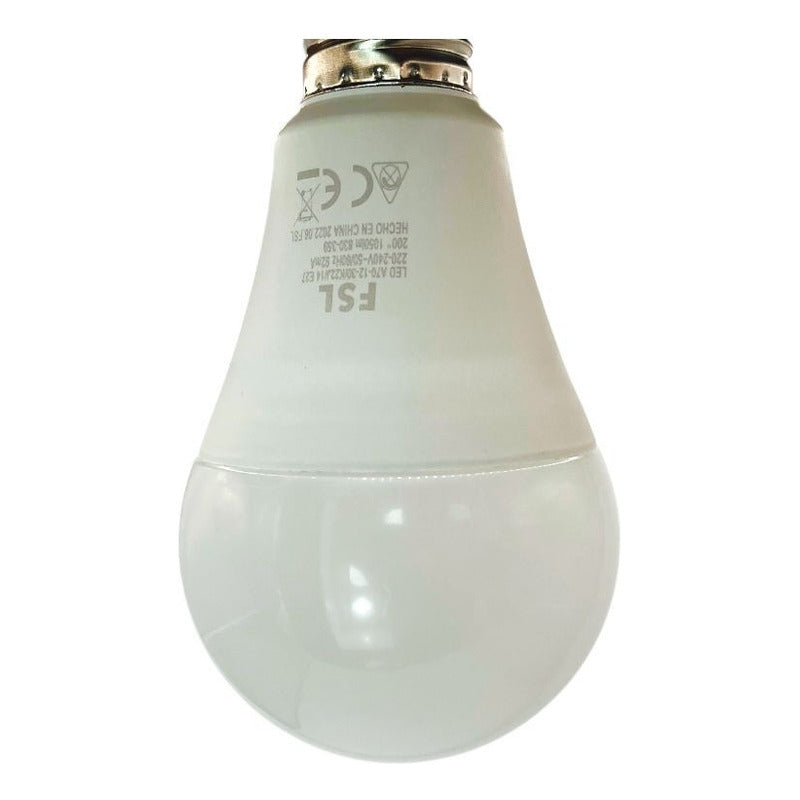 Pack x10 Ampolletas LED A70 13W E27 FSL Luz Cálida o Fría