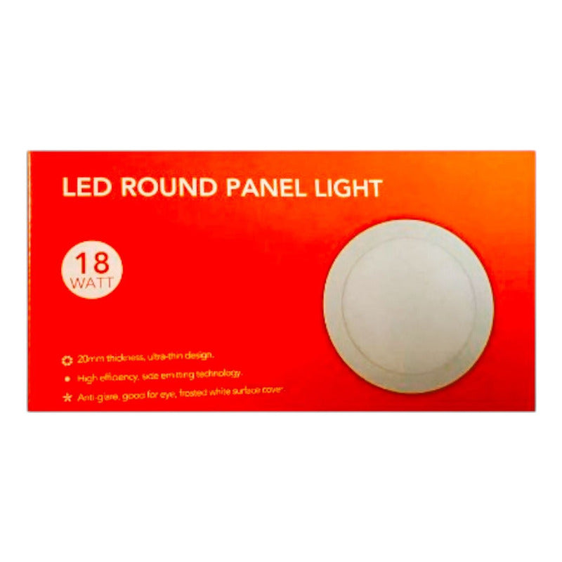 Panel LED 18W Embutido Redondo – Plafón Interior FSL