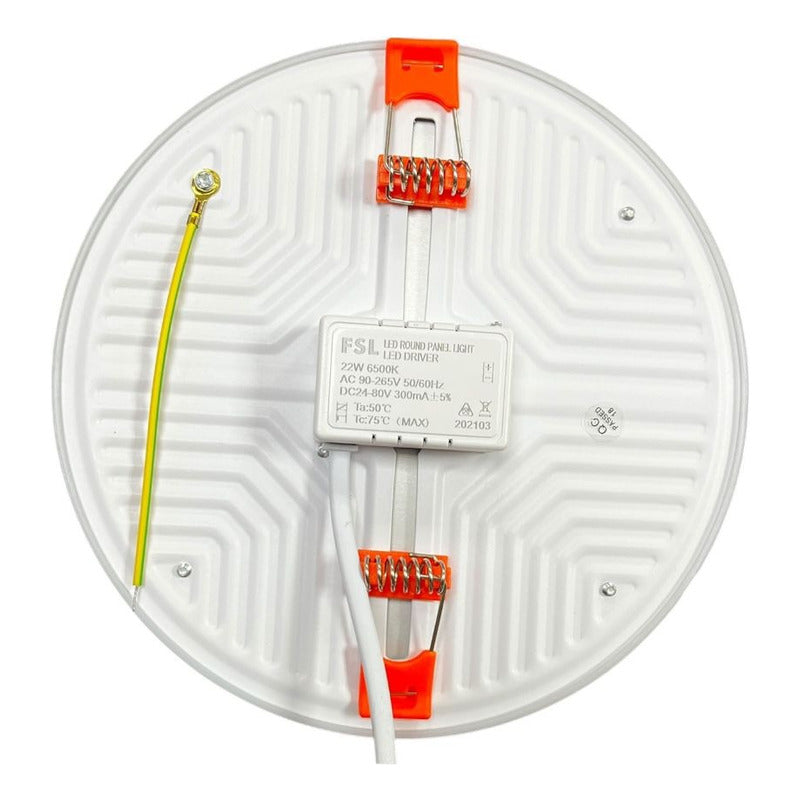 Panel LED Redondo Ajustable 22W Blanco Luz Fría (6500K) – FSL