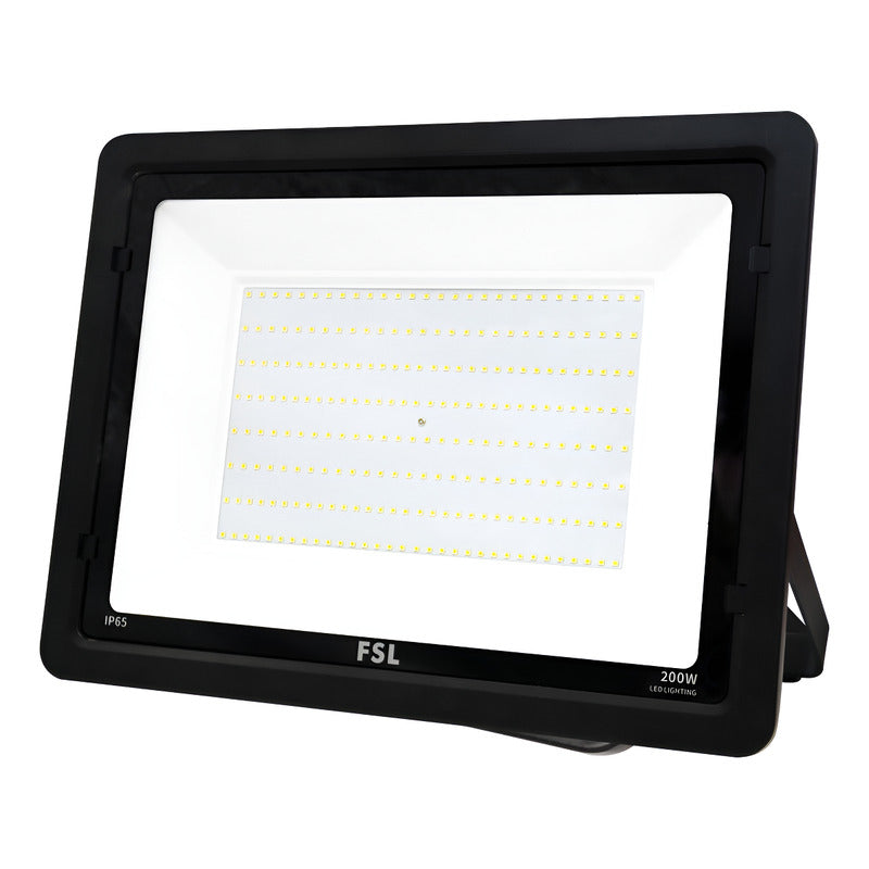 Foco Proyector LED 200W IP65 Luz Fría 6500K – Exterior Industrial FSL
