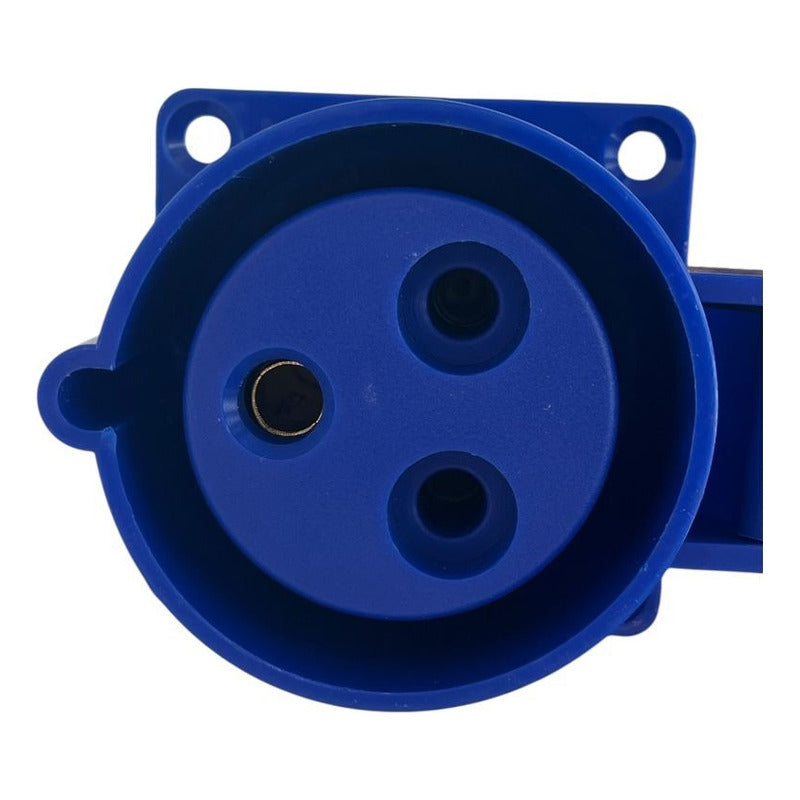 Enchufe Industrial Hembra Embutido FSL 2P+T 32A IP44 220-250V | Toma Alta Corriente Oculta