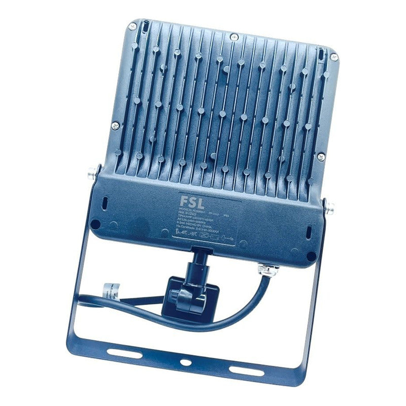 Reflector LED 50W con Sensor de Movimiento IP65 Luz Fría 6500K Negro FSL Exterior