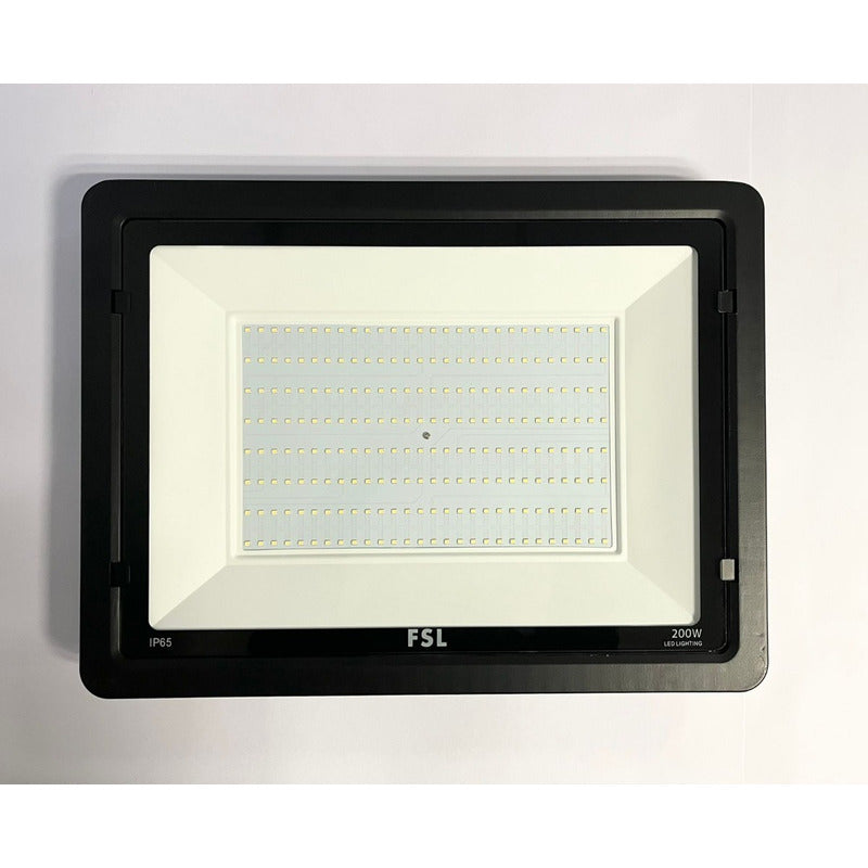 Foco Proyector LED 200W IP65 Luz Fría 6500K – Exterior Industrial FSL