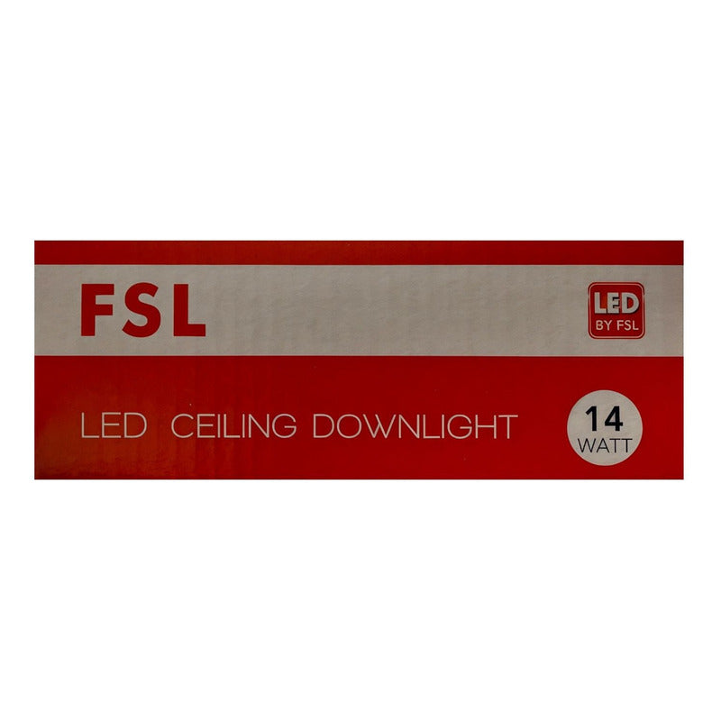 Pack x2 Focos LED 14W Embutidos Luz Cálida y Fría – Aplique Bajo Consumo FSL