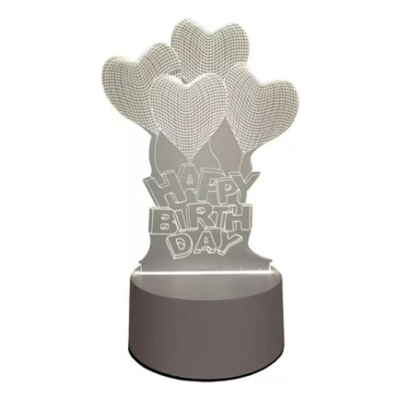 Lámpara 3D Decorativa LED – Diseño Moderno para Interiores