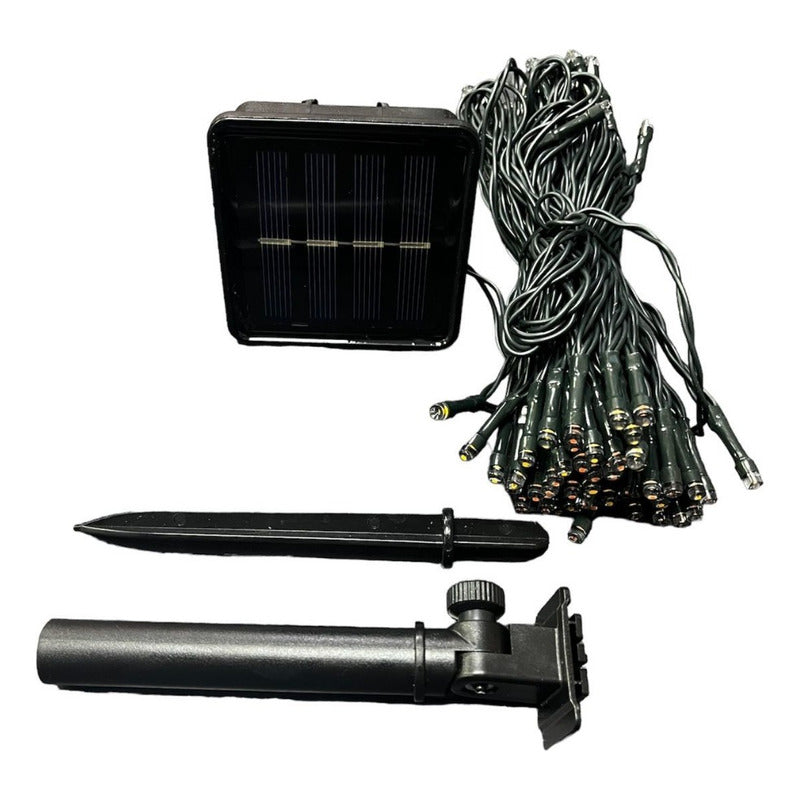 Guirnalda Solar FSL 10m 100 LEDs | Cálida 3000K o RGB IP65 Exterior
