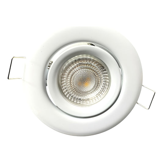 Foco Basculante Dicroico LED GU10 6W Luz Cálida 3000K fsl