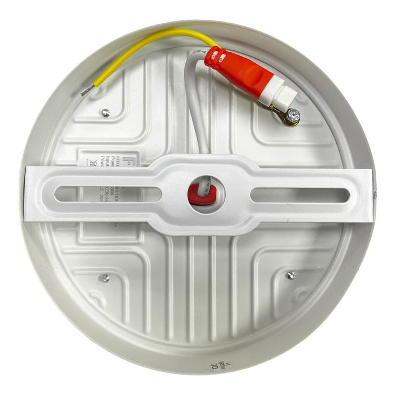 Panel LED Sobrepuesto Redondo 18W – Tipo Torta, Luz Fría (6500k)– FSL