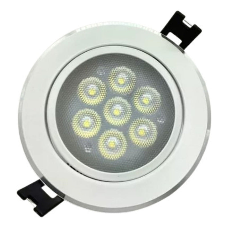 Foco LED Embutido 8W Aplique Techo Luz Cálida y Fría