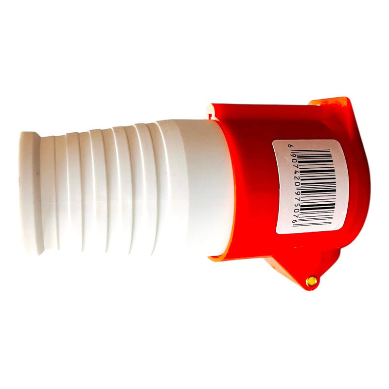 Enchufe Industrial Hembra Volante FSL 3P+T 32A IP44 380V | Trifásico Móvil Ultra Potente