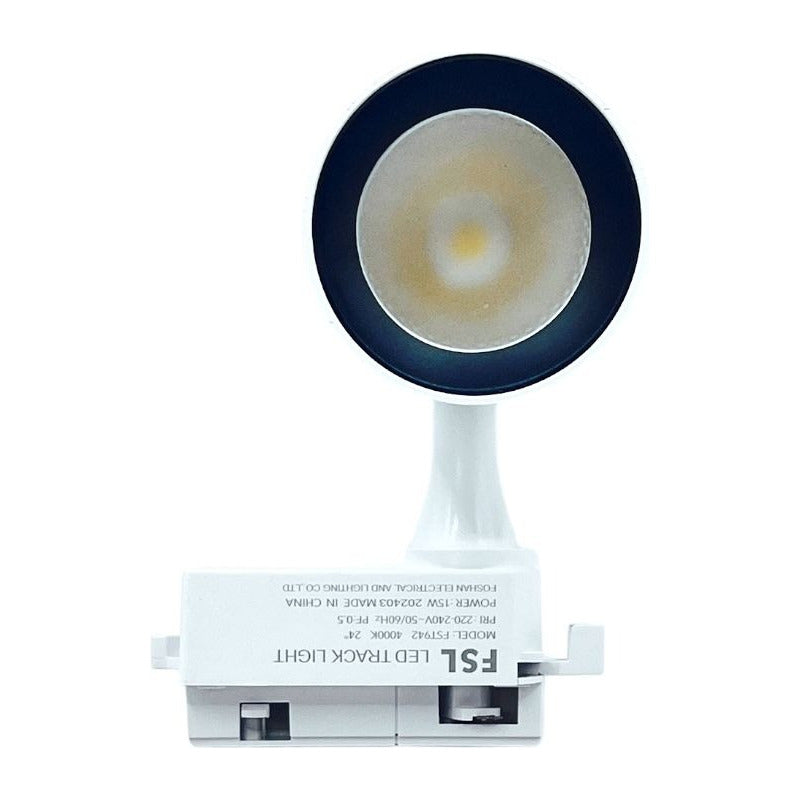 Foco Spot LED para Riel Monofásico 35W Blanco FSL Luz Cálida 3000K / Neutra 4000K