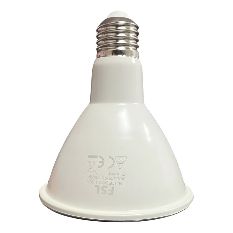 Ampolleta LED PAR30 13W E27 FSL Luz Cálida / Neutra / Fría Certificación SEC