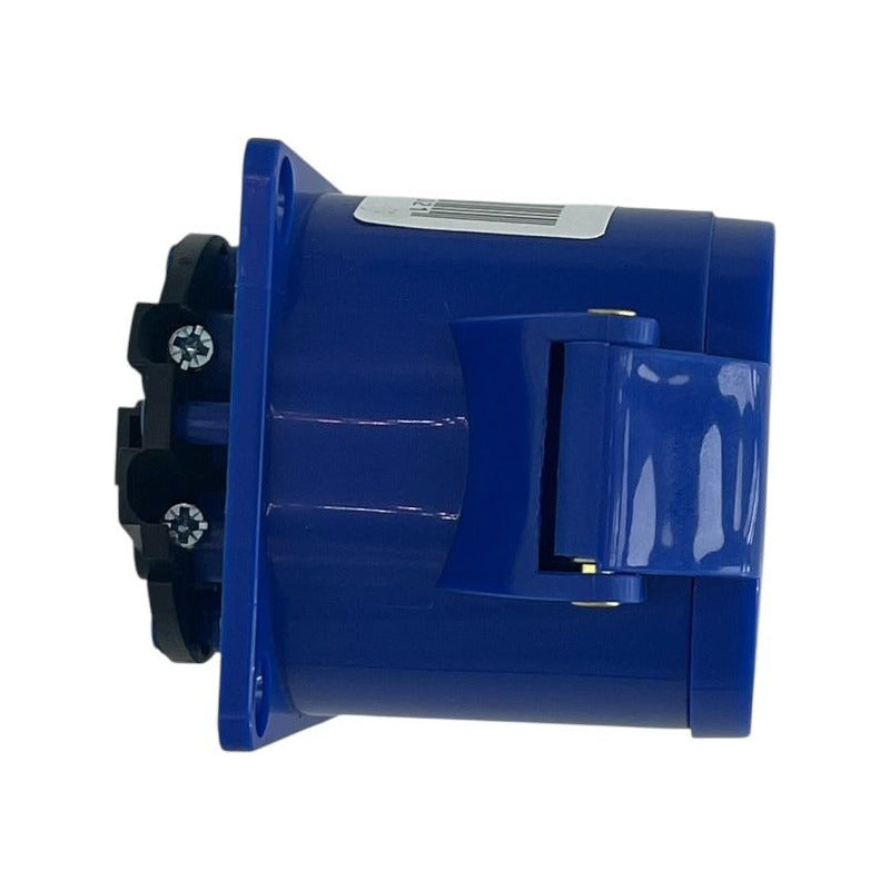 Enchufe Industrial Hembra Embutido FSL 2P+T 32A IP44 220-250V | Toma Alta Corriente Oculta