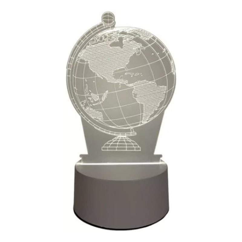 Lámpara 3D Decorativa LED – Diseño Moderno para Interiores