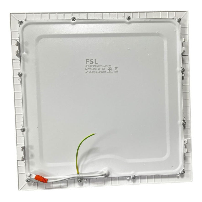 Panel LED Embutido Cuadrado 24W Luz Cálida / Fría (3000K–6500K) – FSL