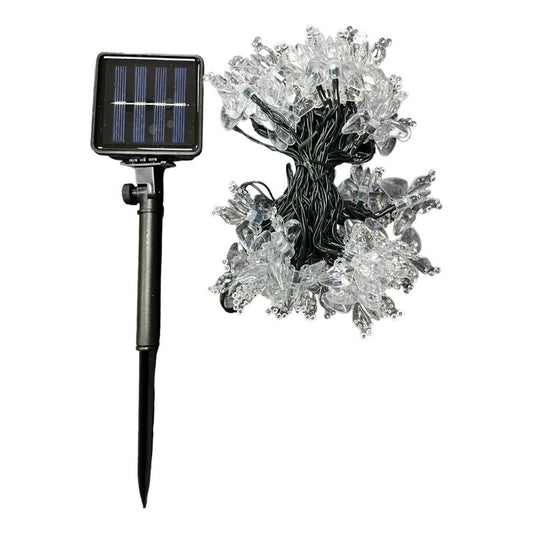 Guirnalda Solar Decorativa 5 Metros 50 LEDs Mariposa FSL – Iluminación Exterior IP65
