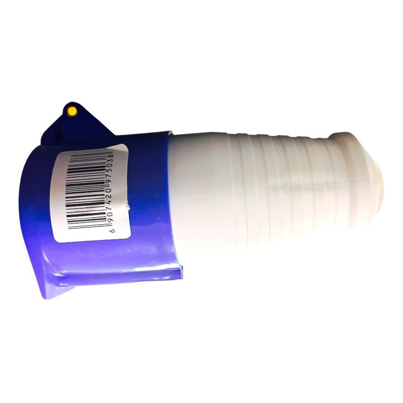 Enchufe Industrial Hembra Volante 32A 2P+T IP44 220–250V | Conector Resistente para Uso Industrial