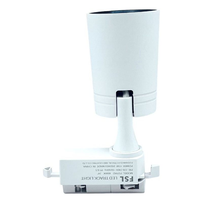 Foco Spot LED para Riel Monofásico 35W Blanco FSL Luz Cálida 3000K / Neutra 4000K