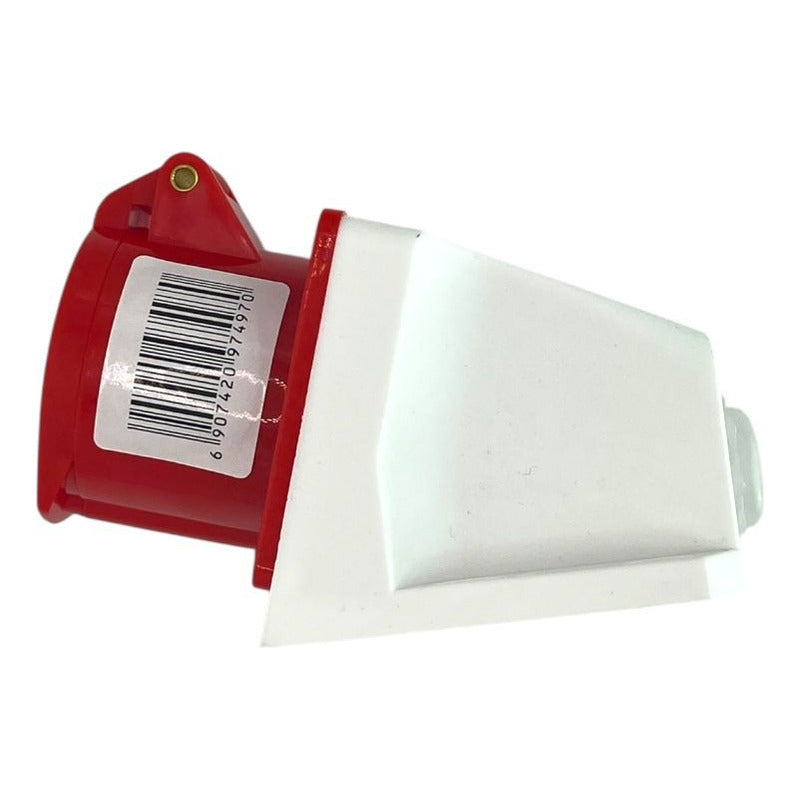 Enchufe Industrial Hembra Sobrepuesto FSL 3P+T 16A IP44 380-415V 6h | Toma Trifásica Fija