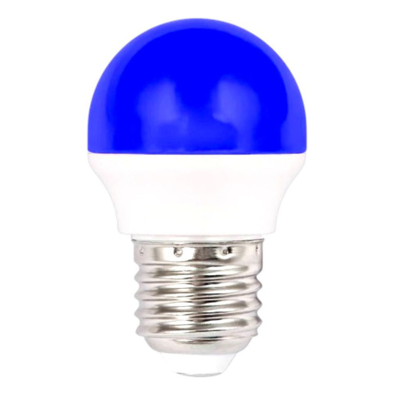 Ampolleta LED Guirnalda Mini Globo G45 2W E27 Azul FSL