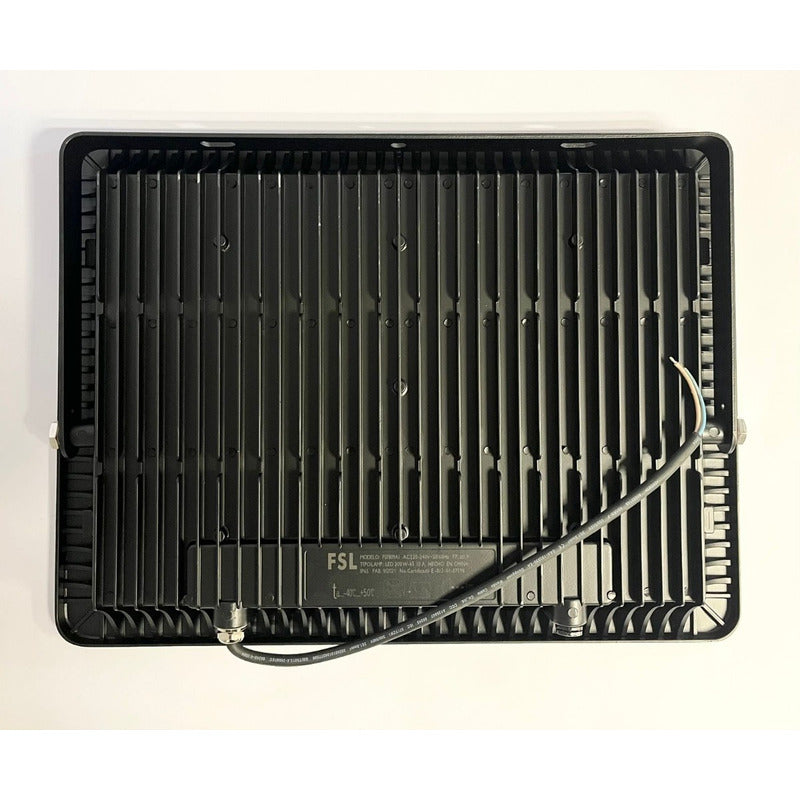 Foco Proyector LED 200W IP65 Luz Fría 6500K – Exterior Industrial FSL