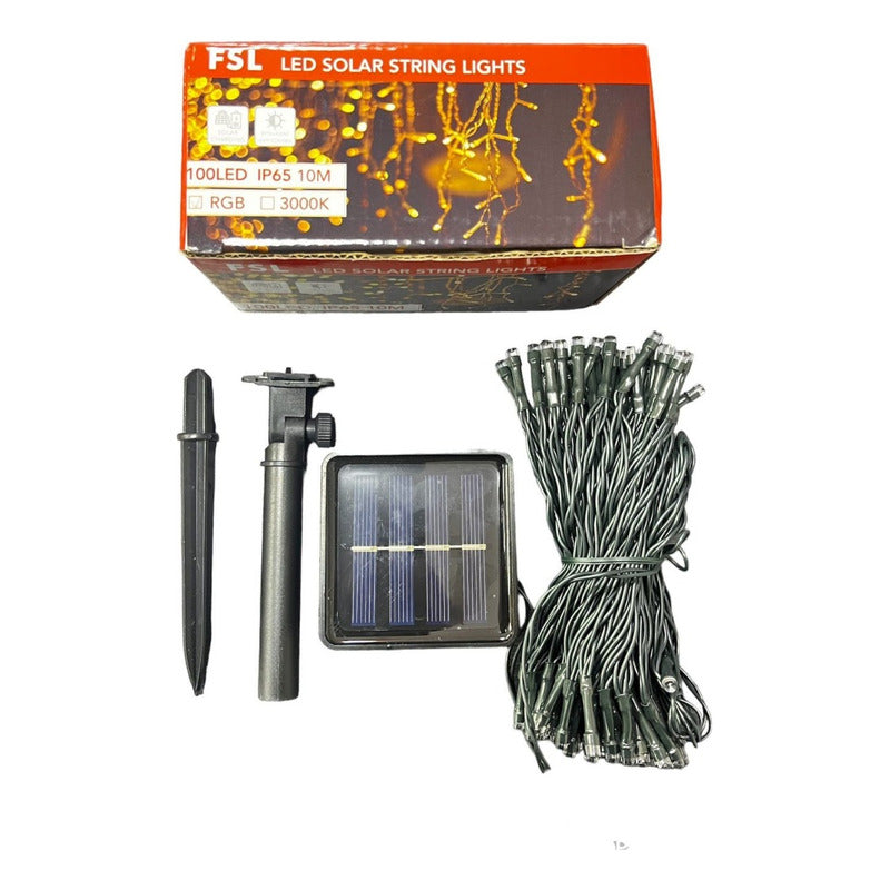 Guirnalda Solar FSL 10m 100 LEDs