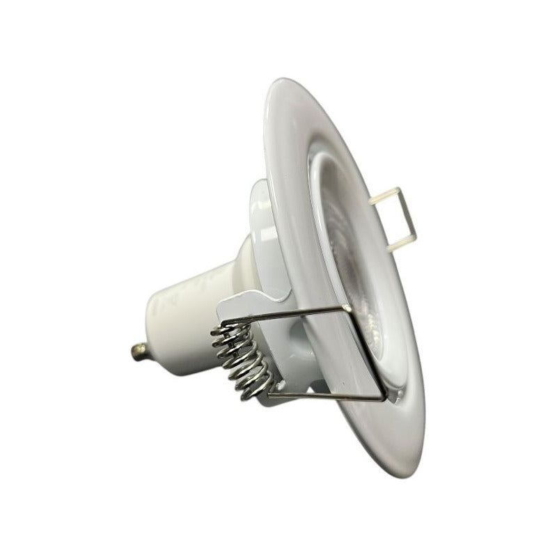Pack X2 Foco Dicroico  Basculante  Gu10 6w Led Blanco Fsl
