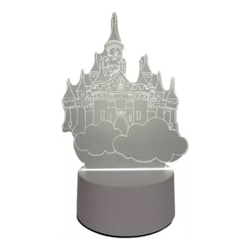 Lámpara 3D Decorativa LED – Diseño Moderno para Interiores