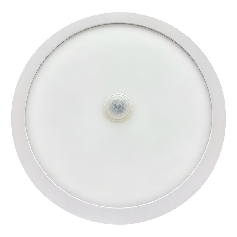 Panel Led Sobrepuesto Con Sensor 12w Luz Fría (6500k)- Blanco Fsl