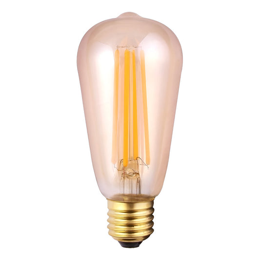 Ampolleta Led Tipo Pera St64 4w/e27 Luz Cálida- (2200k)  Fsl - 2200k