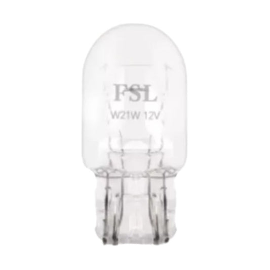 Pack X10 Ampolleta Halógena T20 21/5W 12V W3x16q Transparente 2 Contactos Para Auto FSL