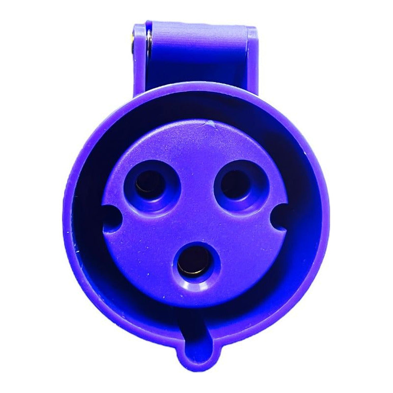 Enchufe Industrial Hembra Volante 32A 2P+T IP44 220–250V | Conector Resistente para Uso Industrial