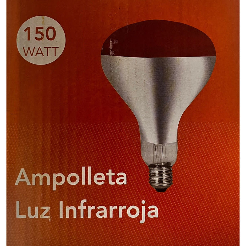 Ampolleta De Calor Infrarroja 150W E27 FSL – Terapia, Bienestar Animal Y Calefacción Localizada