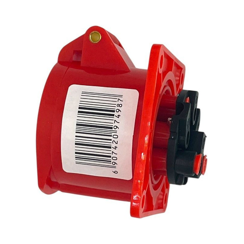 Enchufe Industrial Hembra Embutido FSL 3P+T 16A IP44 380-415V | Toma Trifásica Oculta