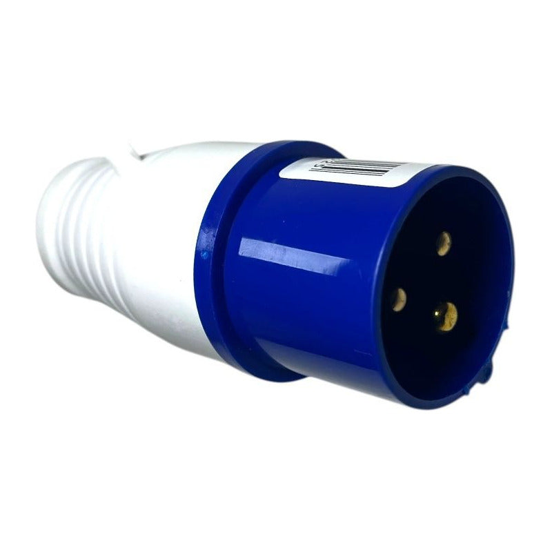 Enchufe Industrial Macho Volante FSL 2P+T 16A IP44 220-250V | Conexión Segura Exterior