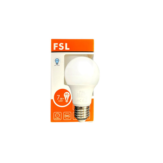 Ampolleta LED A60 7W E27 Luz Fría 6500K – FSL (Open Box)