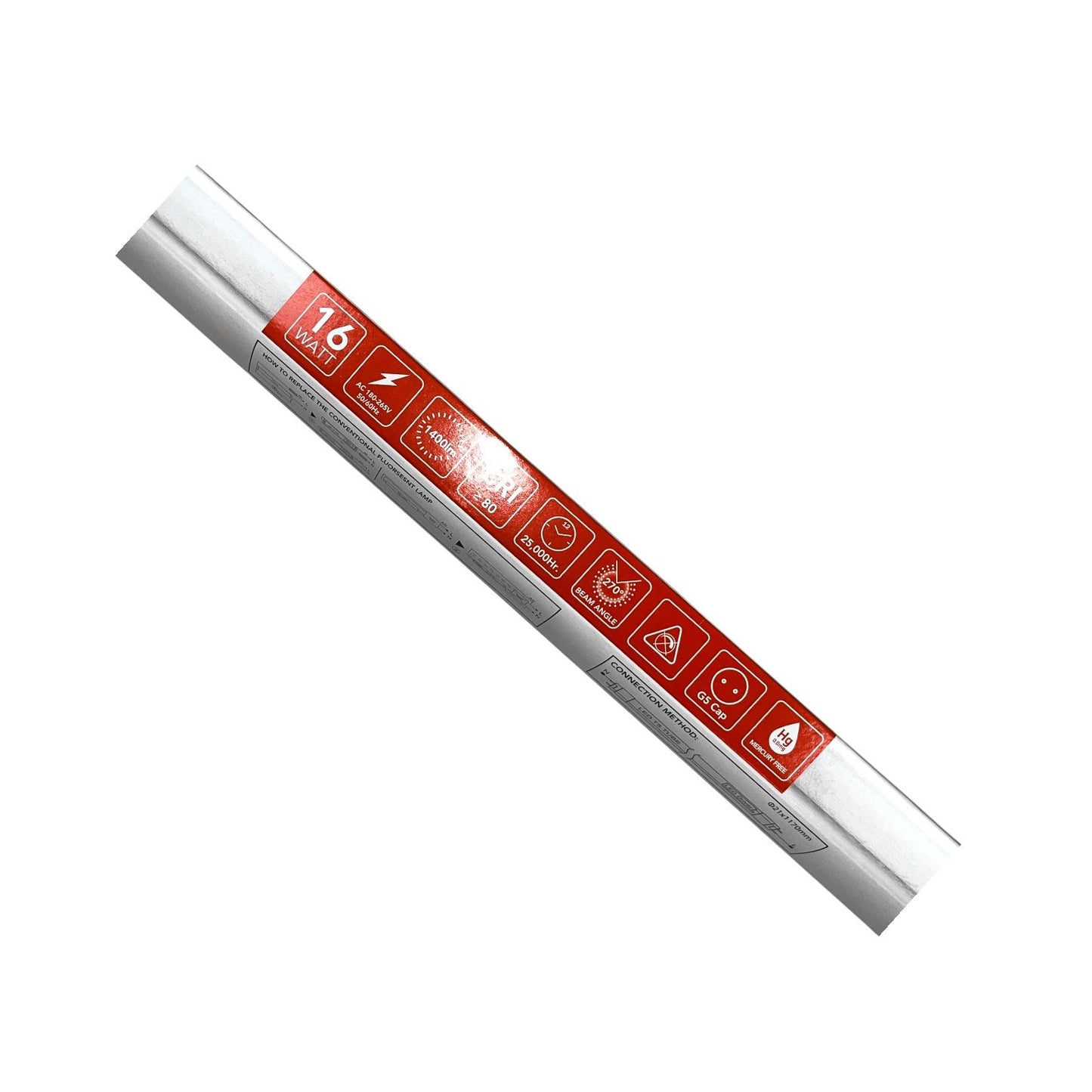Pack X20 Tubo LED T5 1.2m 16W FSL Luz Cálida, Neutra o Fría 220V