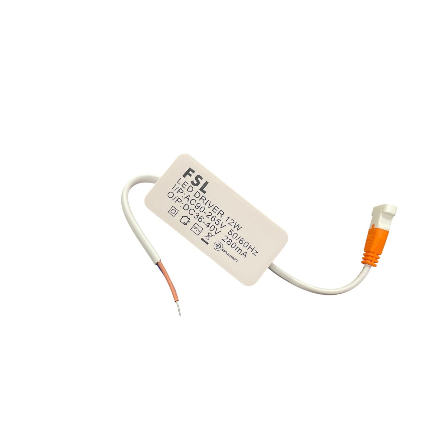 Panel LED Embutido Redondo 12W FSL Luz Fría 6500K – Open Box