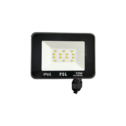 Reflector LED 10W FSL IP65 Luz Fría 6500K Exterior Certificación SEC