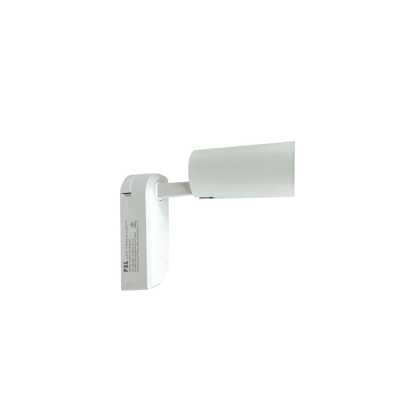 Foco Spot Riel Monofasico 15w Luz Neutra 4000k Blanco- Fsl