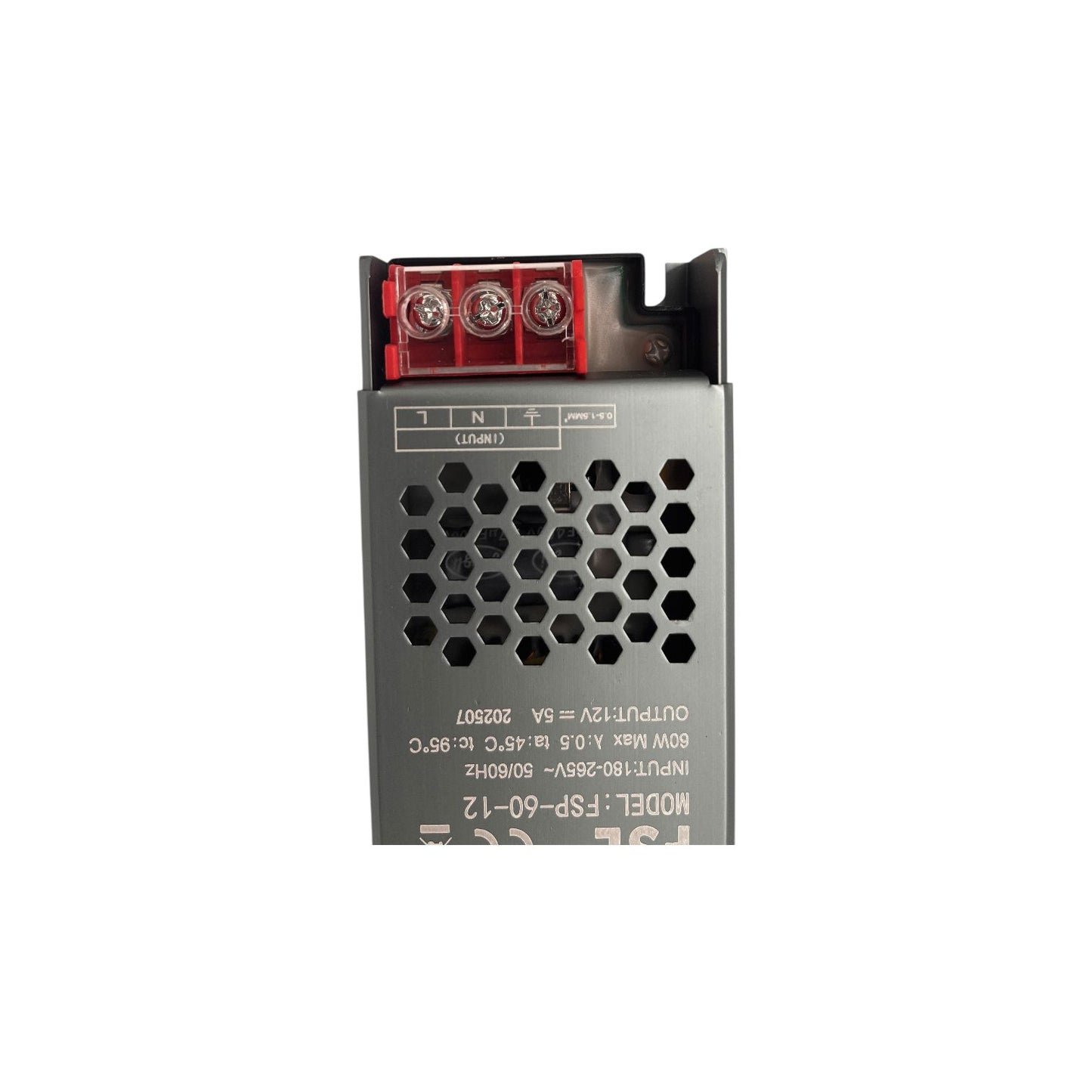 Transformador LED FSL 12V 60W para Cintas LED – Strip Light Driver DC12V 60W