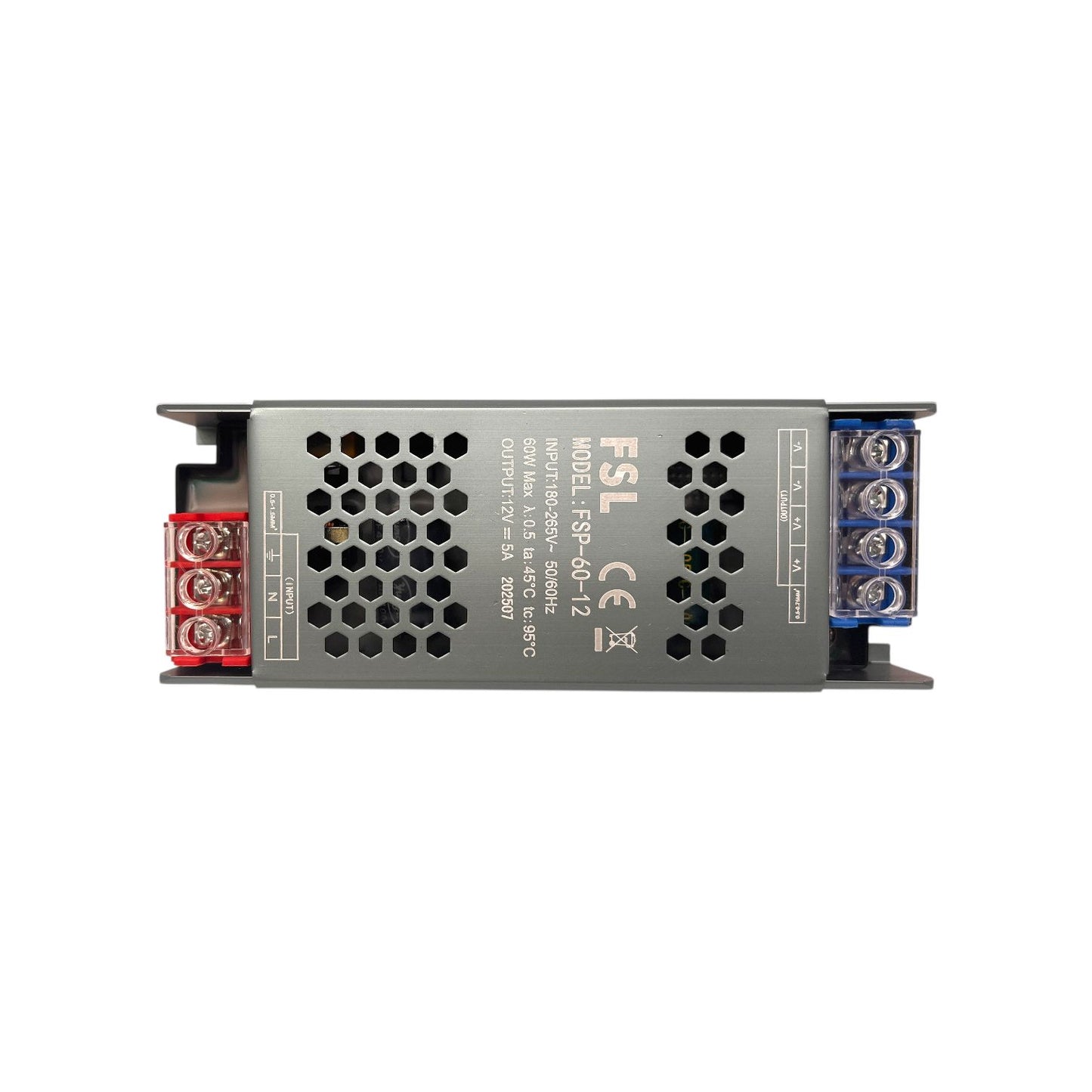 Transformador LED FSL 12V 60W para Cintas LED – Strip Light Driver DC12V 60W