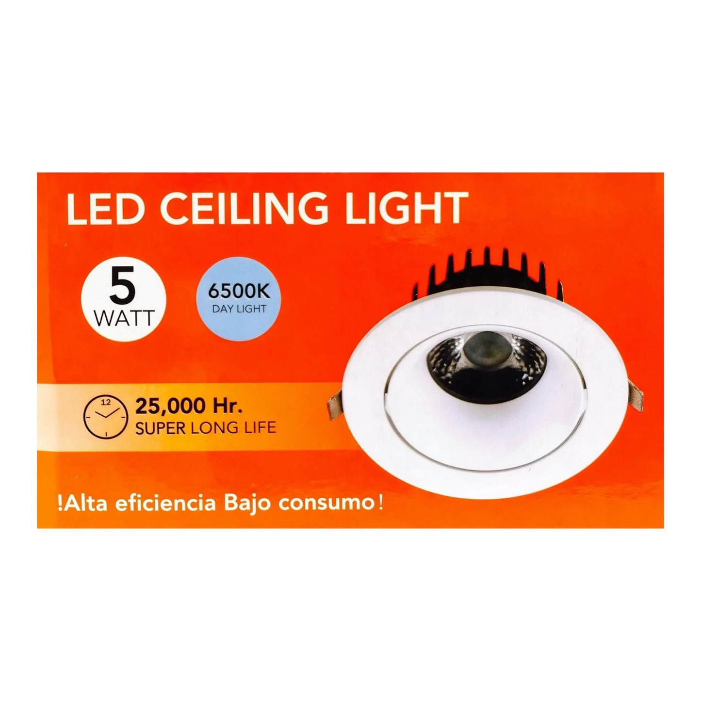Foco Embutido LED 5W FSL COB 24° Luz cálida o fría IP20