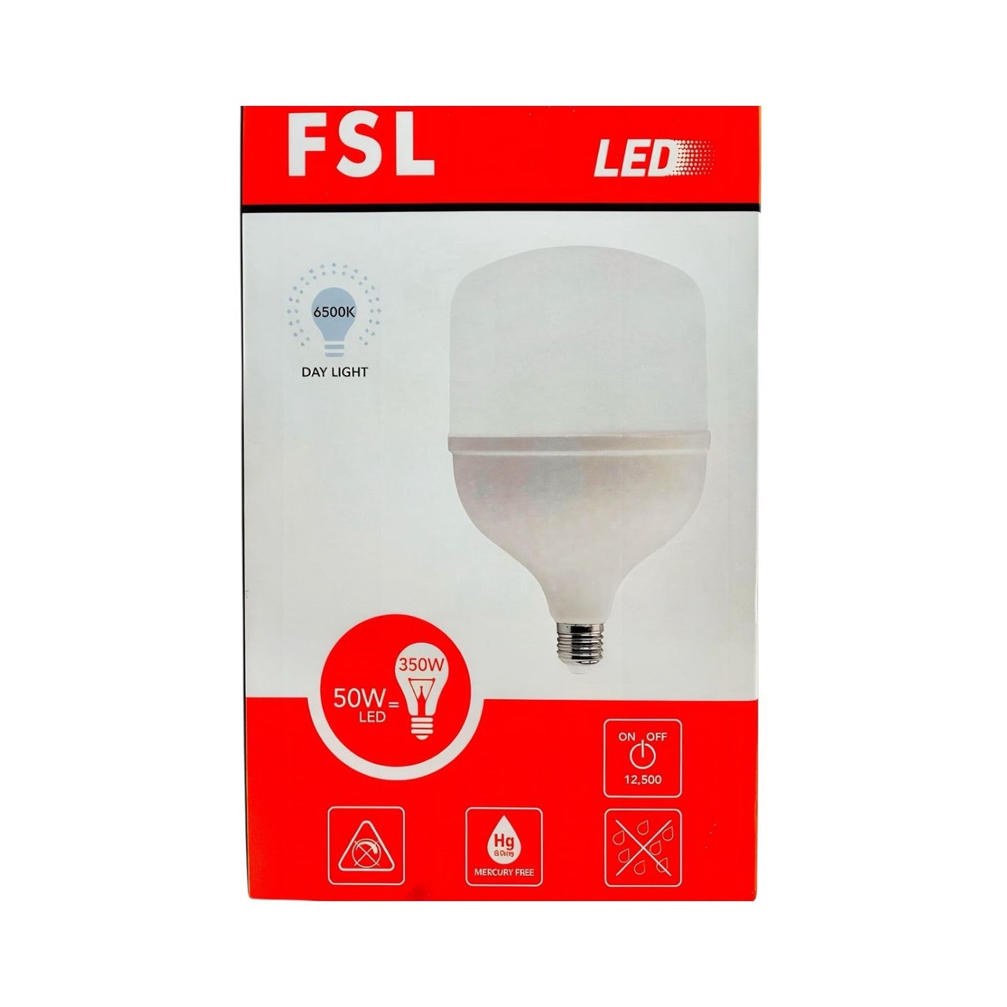 Ampolleta LED T140  50W 6500K Blanca Luz Fría 6500K FSL