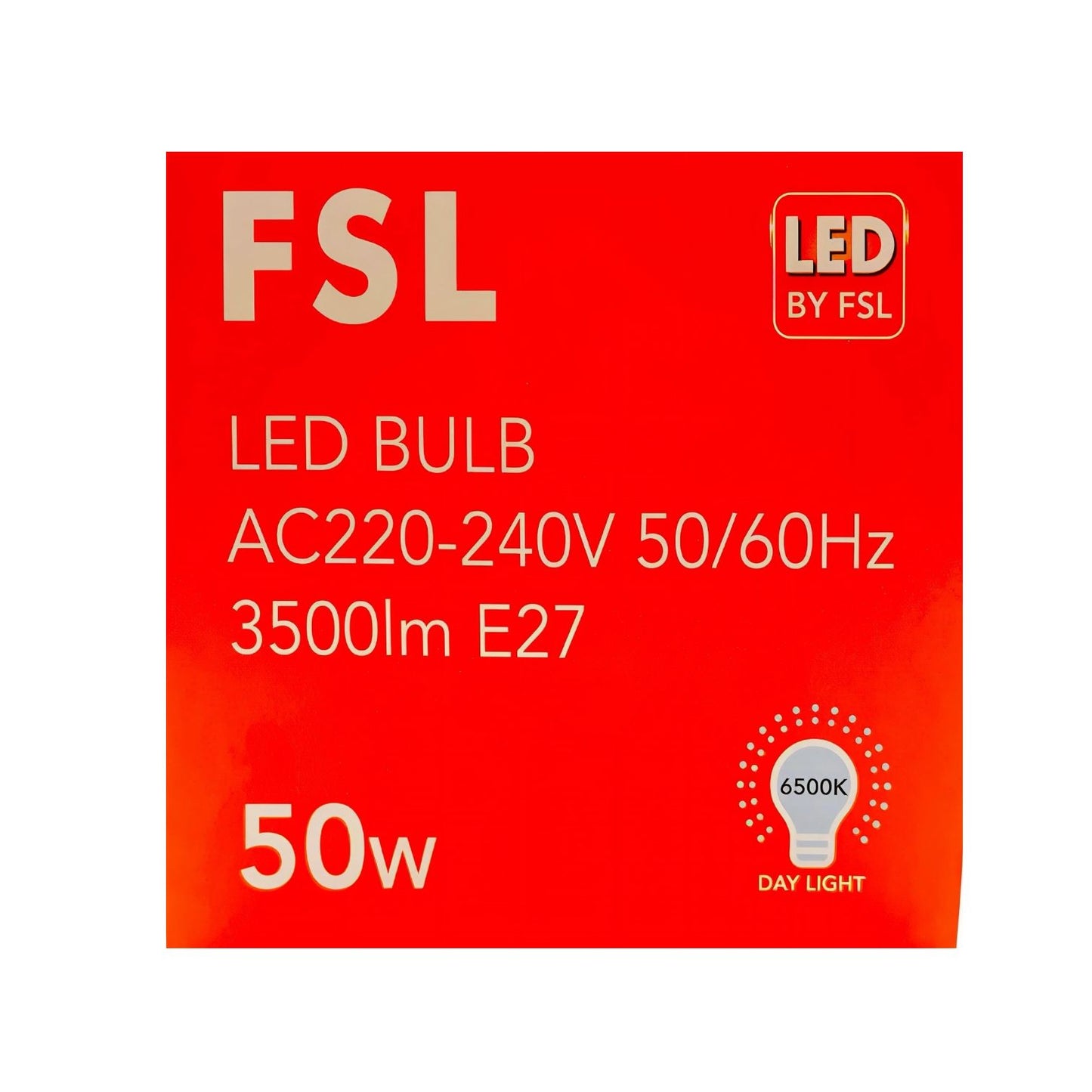 Ampolleta LED T140  50W 6500K Blanca Luz Fría 6500K FSL