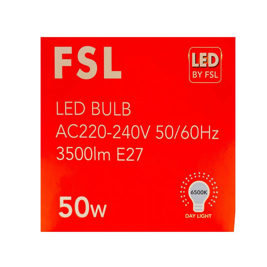 Ampolleta LED T140  50W 6500K Blanca Luz Fría 6500K FSL