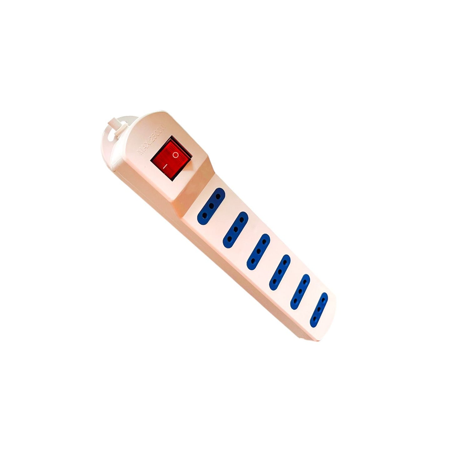 Alargador FSL con Interruptor 6 Posiciones 10A 250V – Cable 3M y 5M | Regleta de Enchufes Segura y Práctica