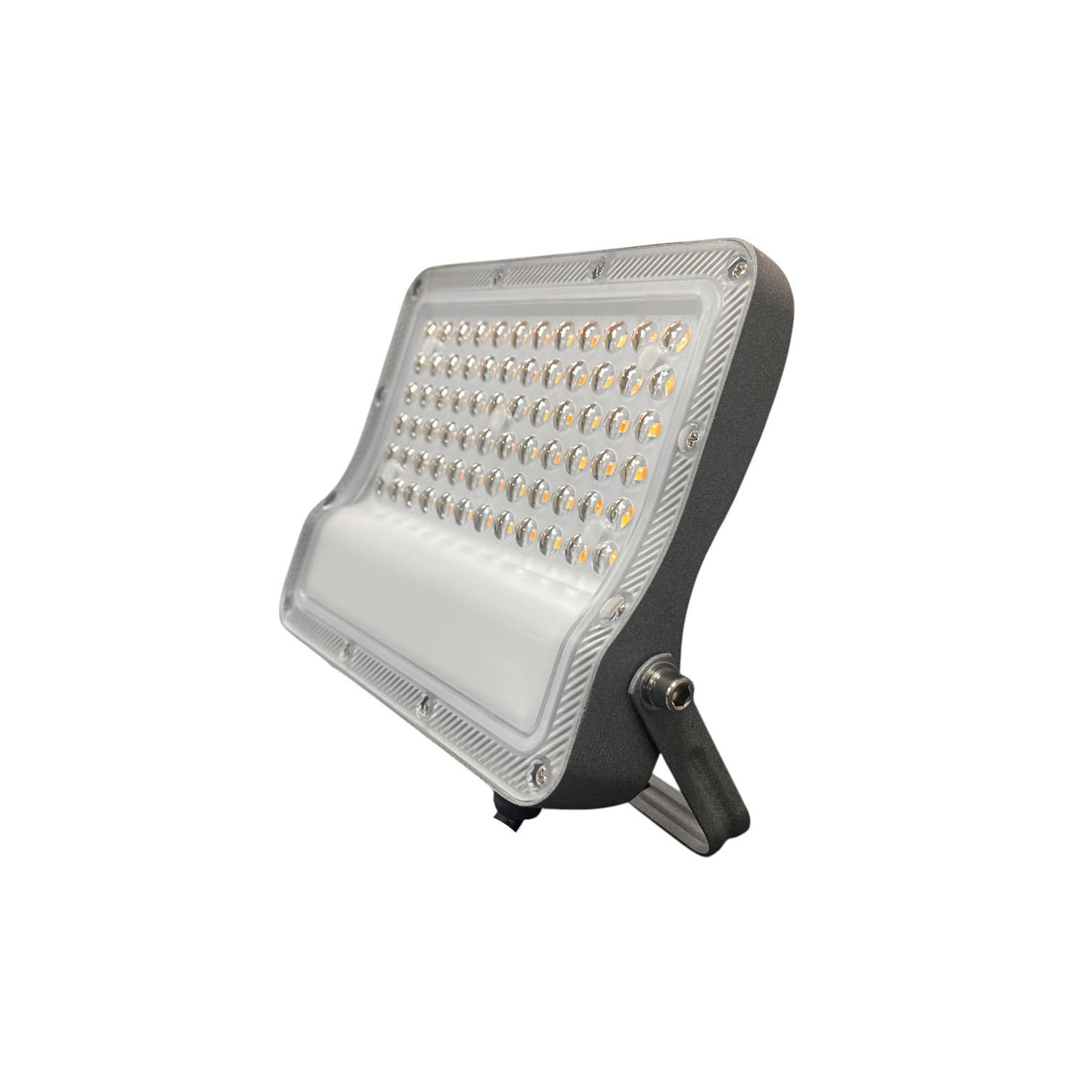 Proyector Led Fsl 50w 3cct Luz Ajustable Ip65 Gris Exterior