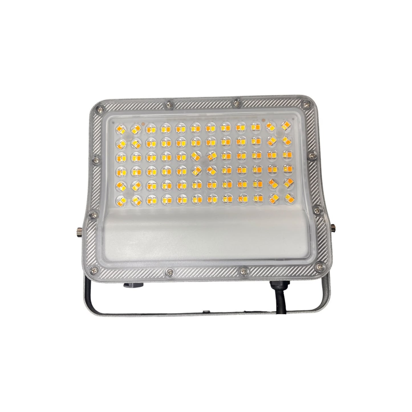 Proyector Led Fsl 50w 3cct Luz Ajustable Ip65 Gris Exterior